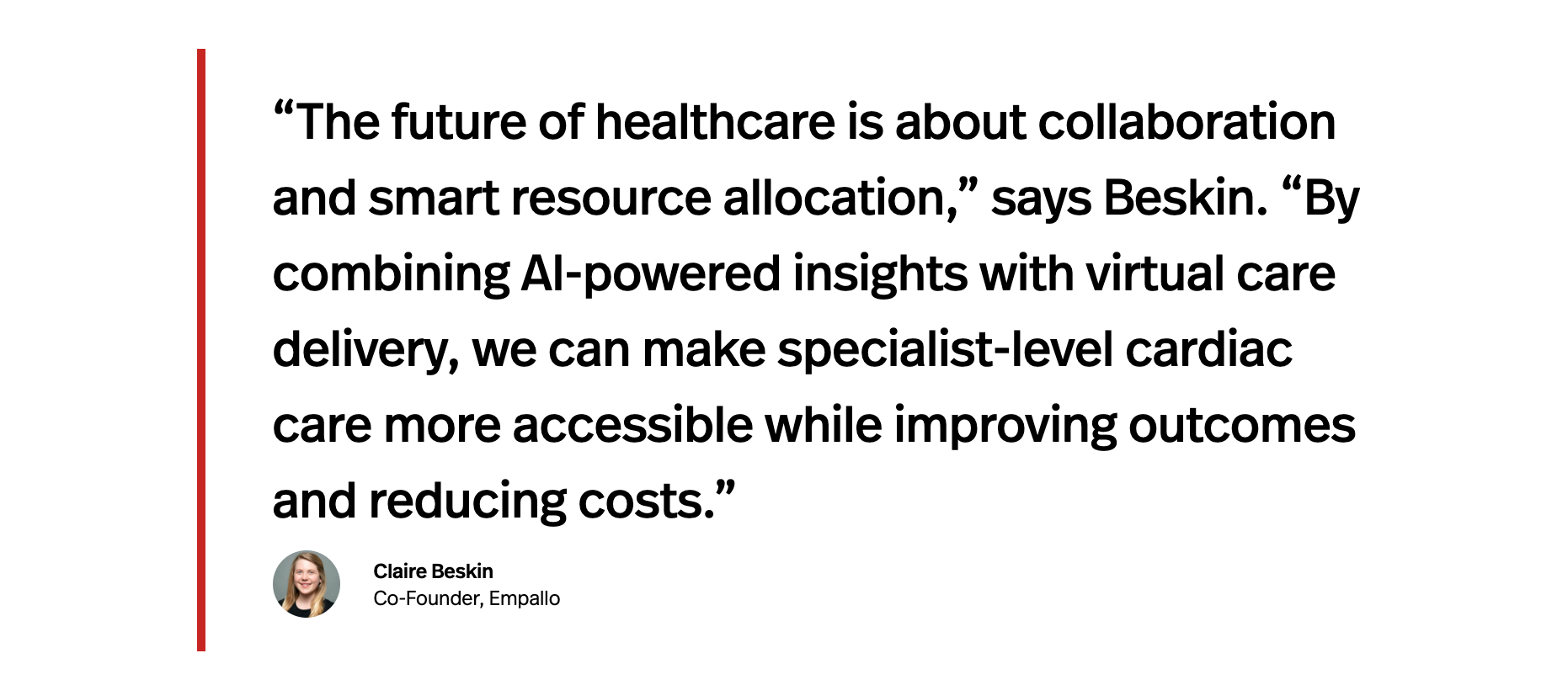 AI-Powered Startup Transforms Cardiac Care Through Technology and Partnership