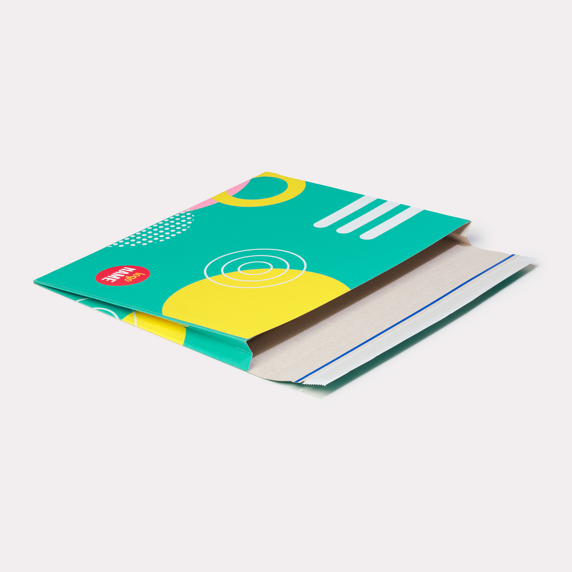 Enveloppes avec pli latéral
