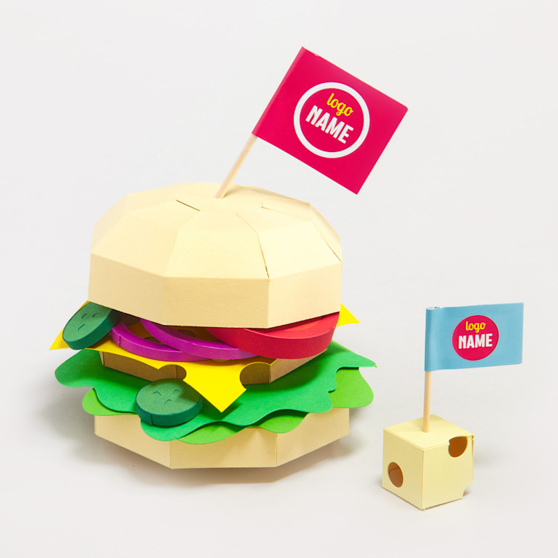 Pique apéro avec drapeau