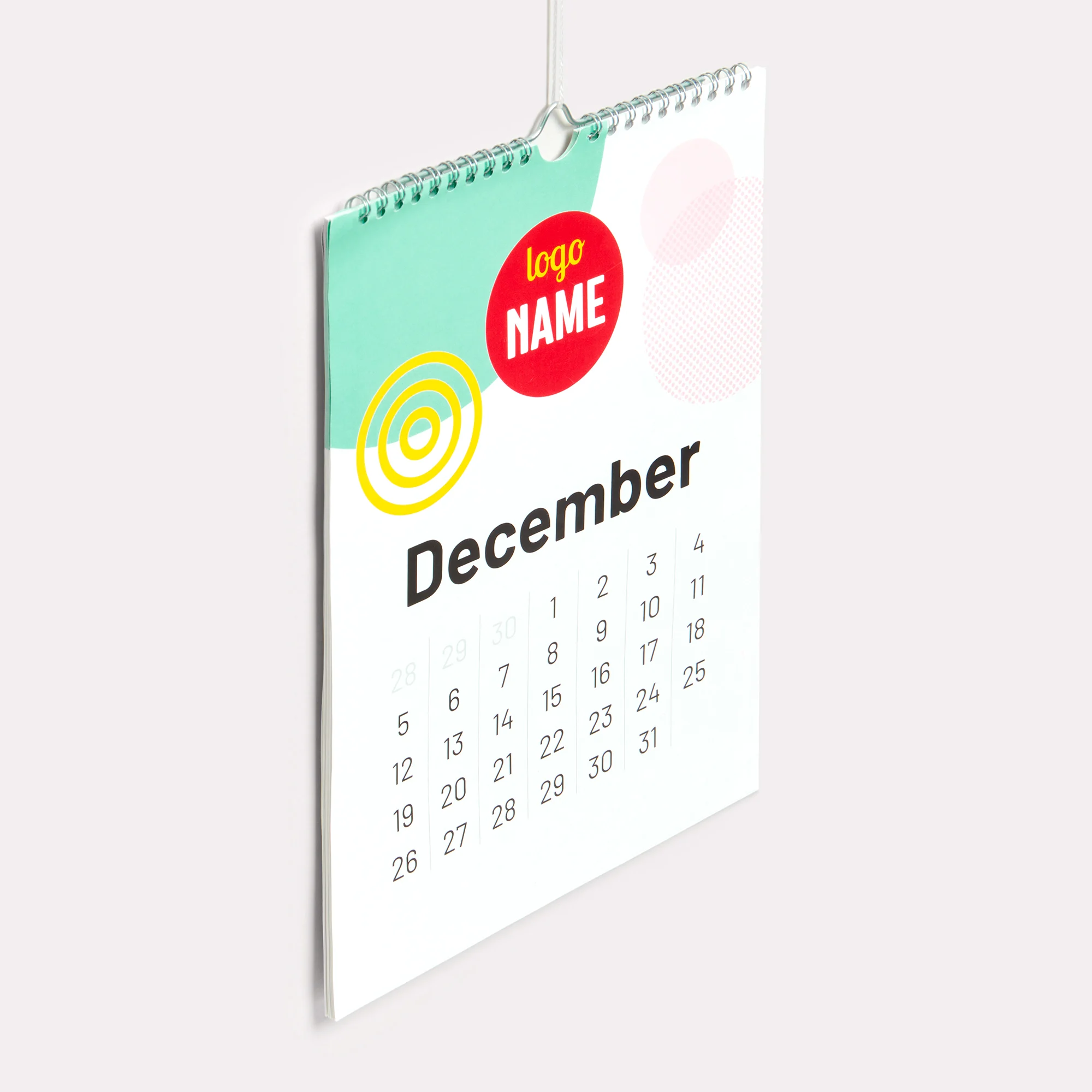 Calendriers muraux à spirale