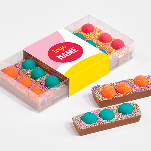 Tablette de chocolat avec manchon