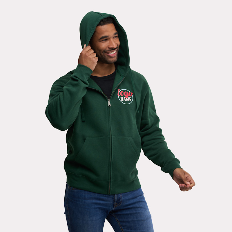 Hoodie Russell Authentic Zipped