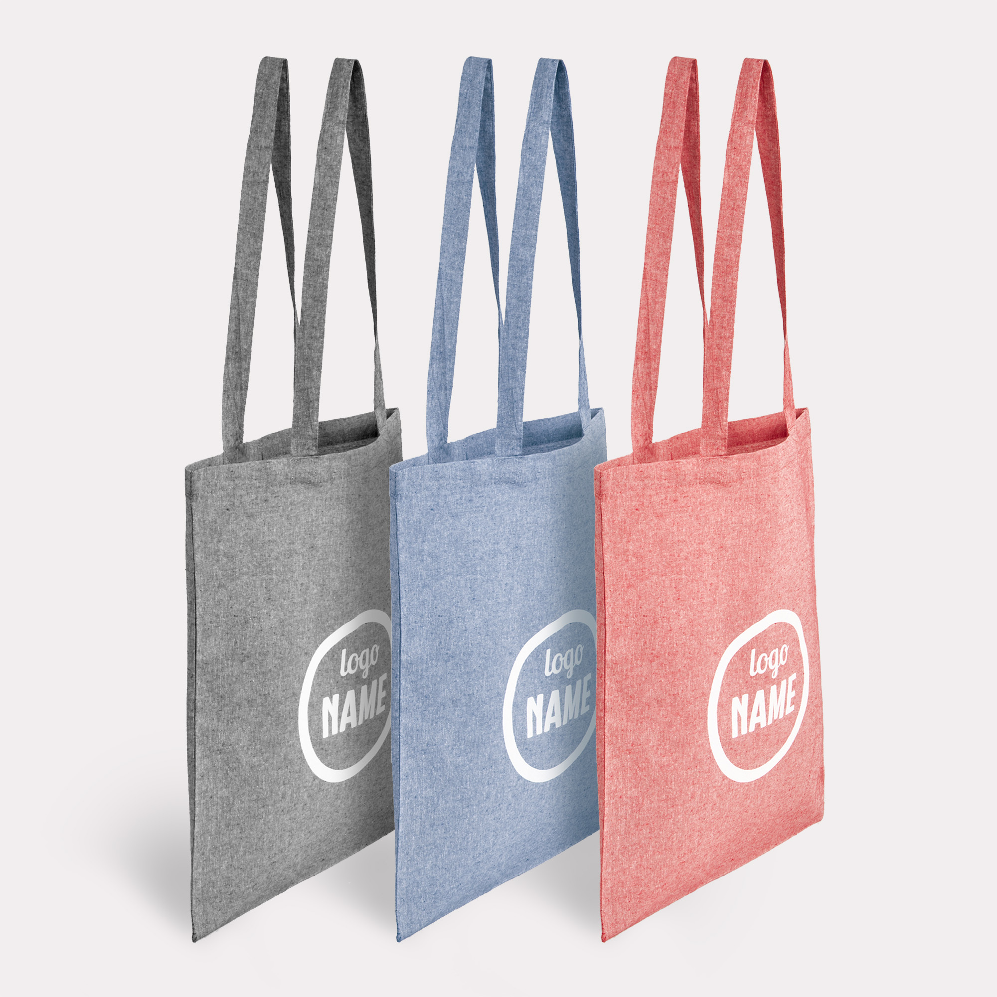 Sacs en coton recyclés