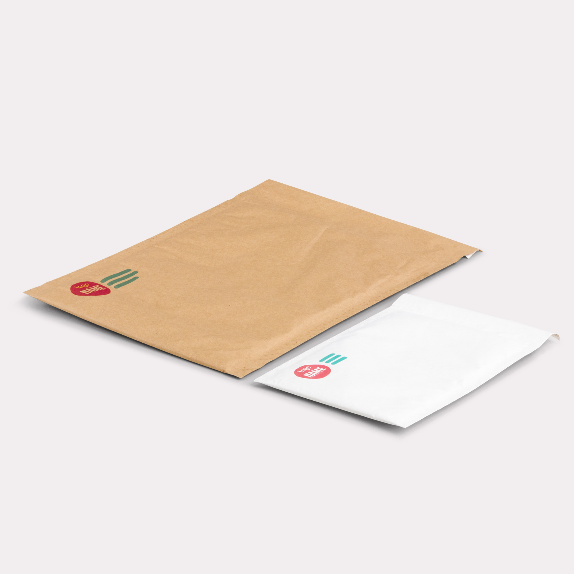 Enveloppes rembourées en papier