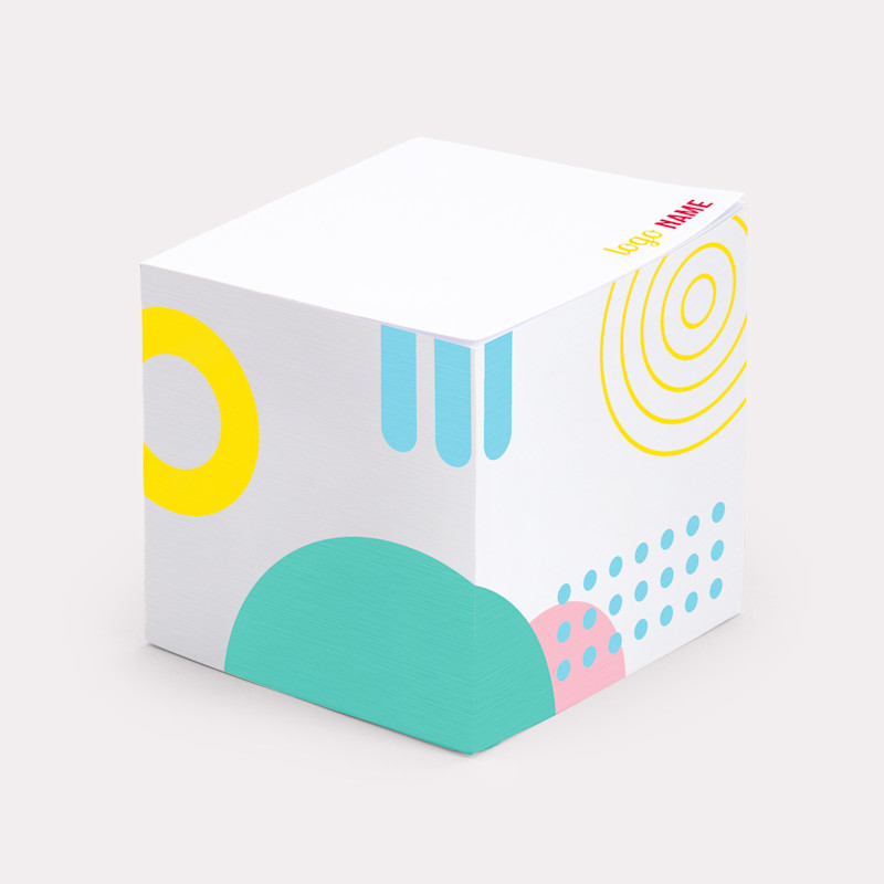Bloc-notes cube