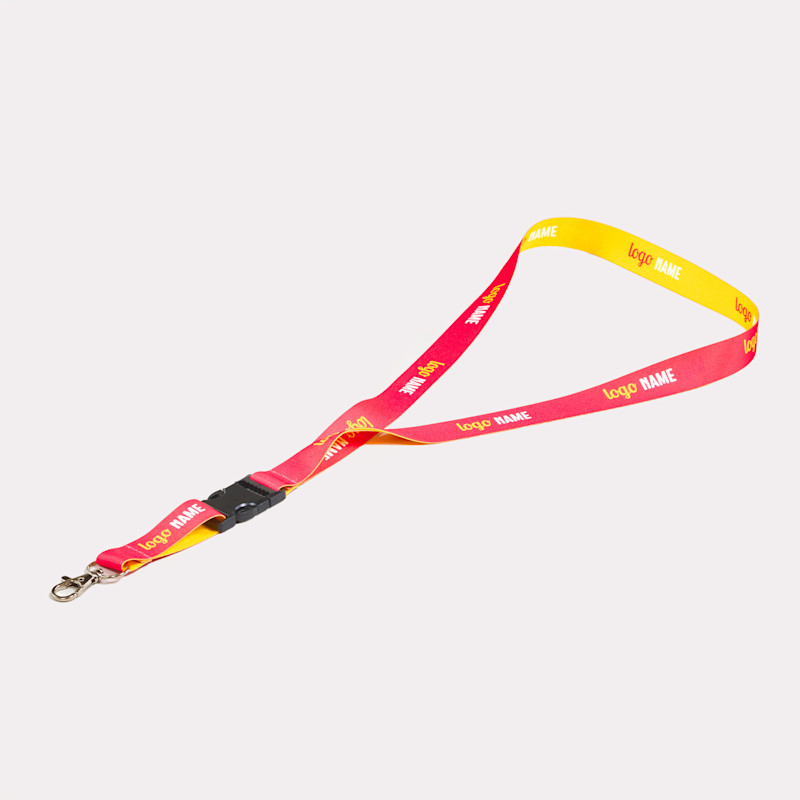 Tour de cou avec mousqueton détachable