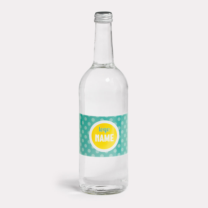 Bouteille d'eau en verre 750 ml