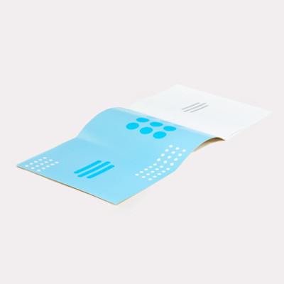 Geniete brochures met flap(pen)