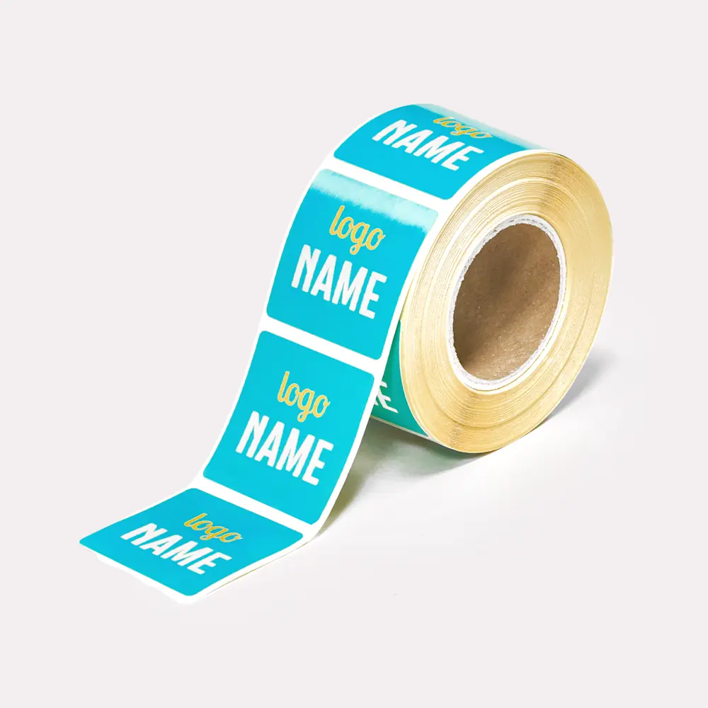 Stickers op rol