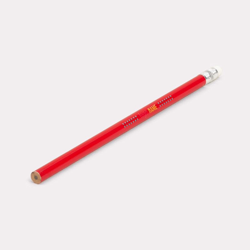 Crayon à papier avec gomme