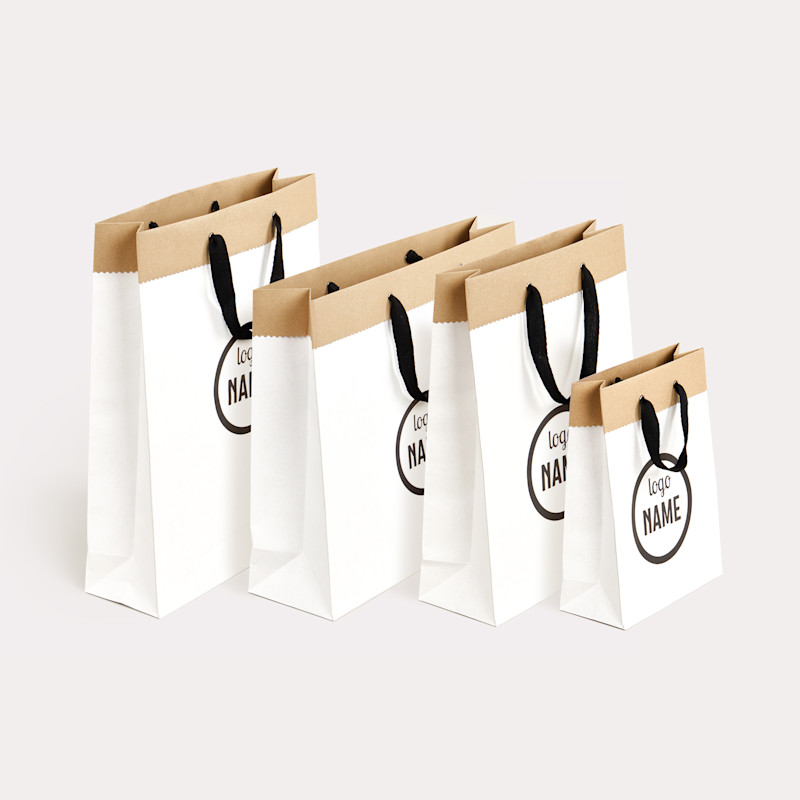 Sac papier luxe duplex