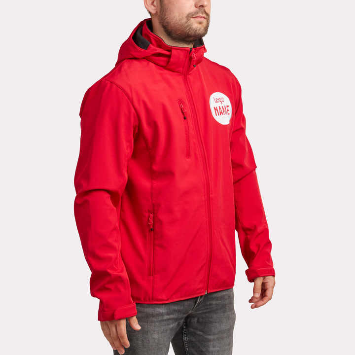 Softshell jacket with hood