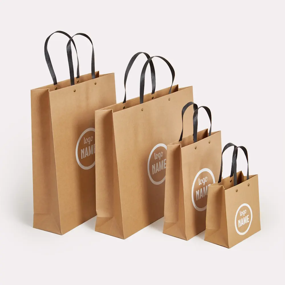 Papieren tassen luxe - gerecycled met studs
