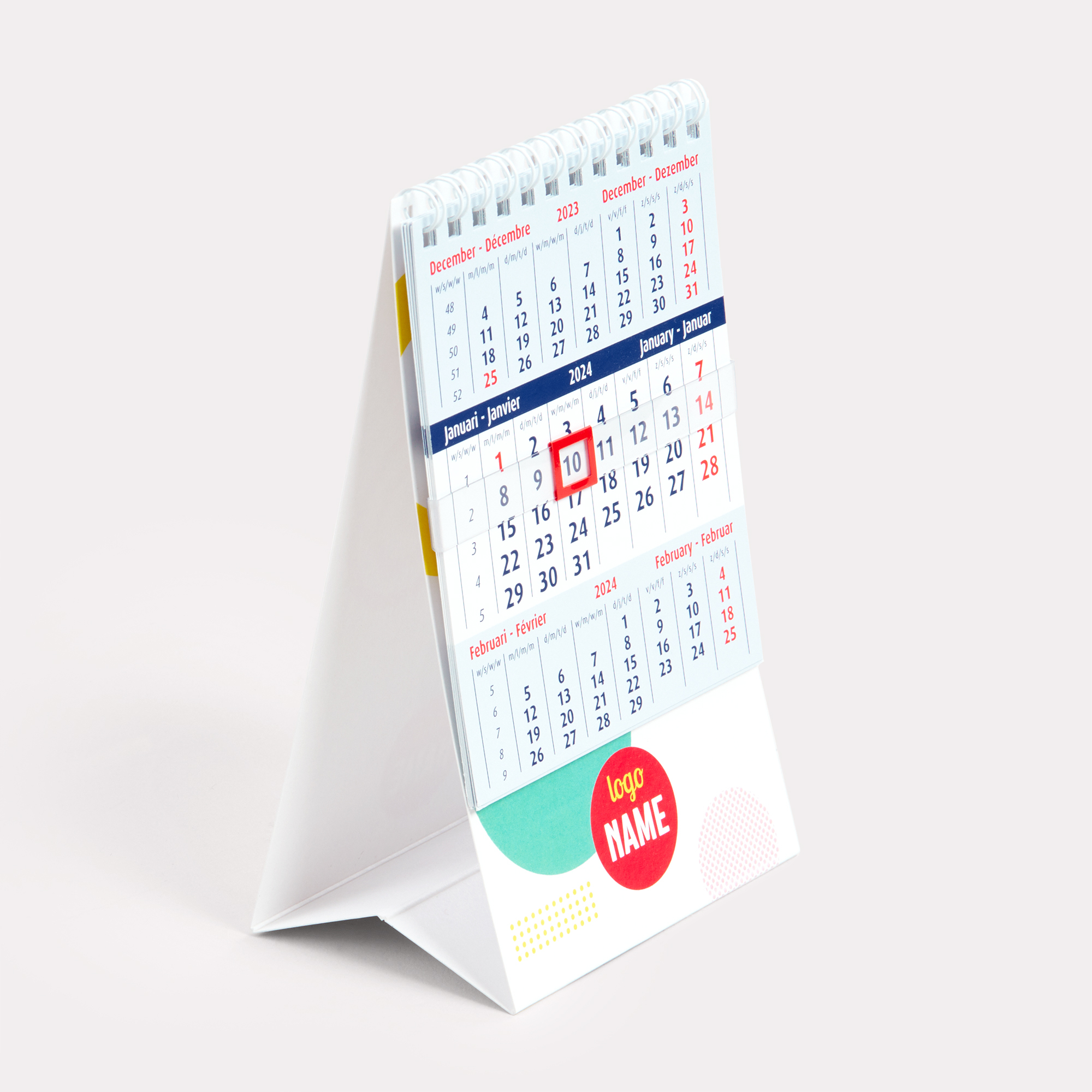 Calendriers chevalet 2026
