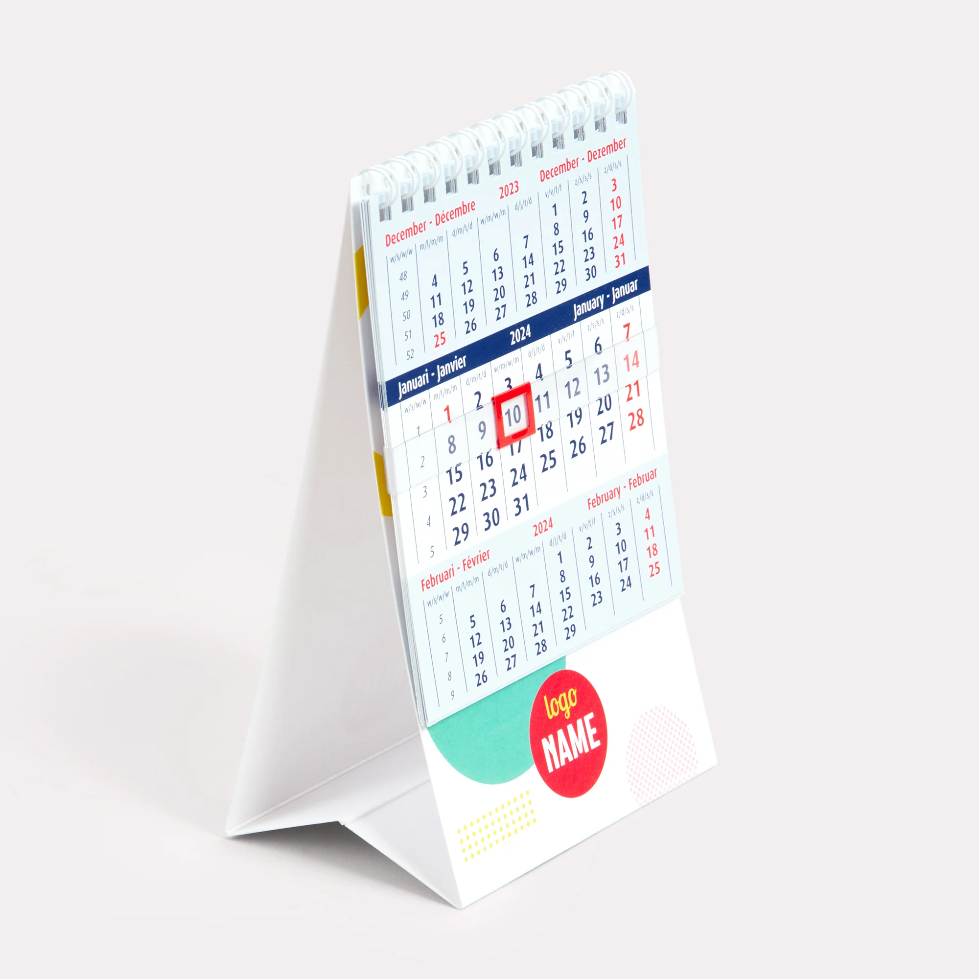 Calendriers chevalet 2026