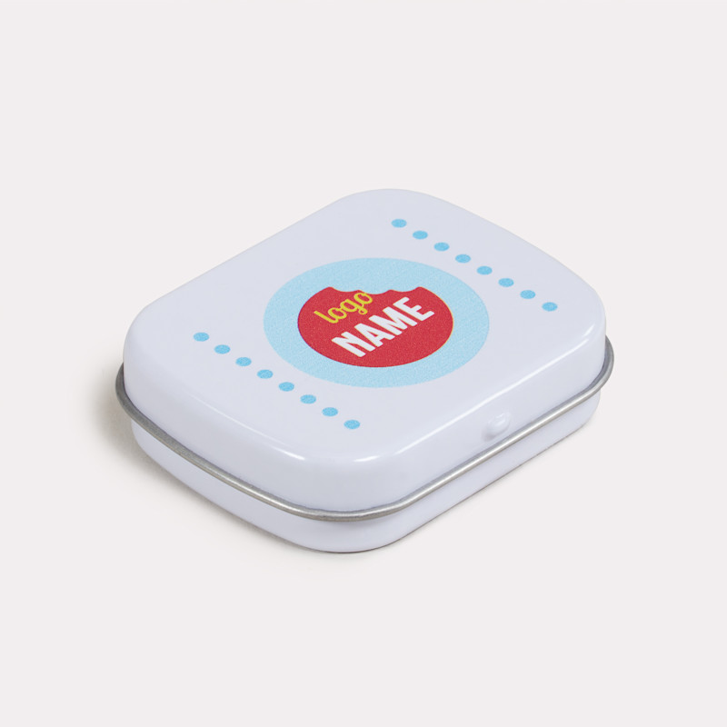 Boîte avec couvercle à charnière