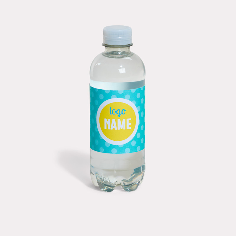 Bouteille d'eau en R-PET 330 ml