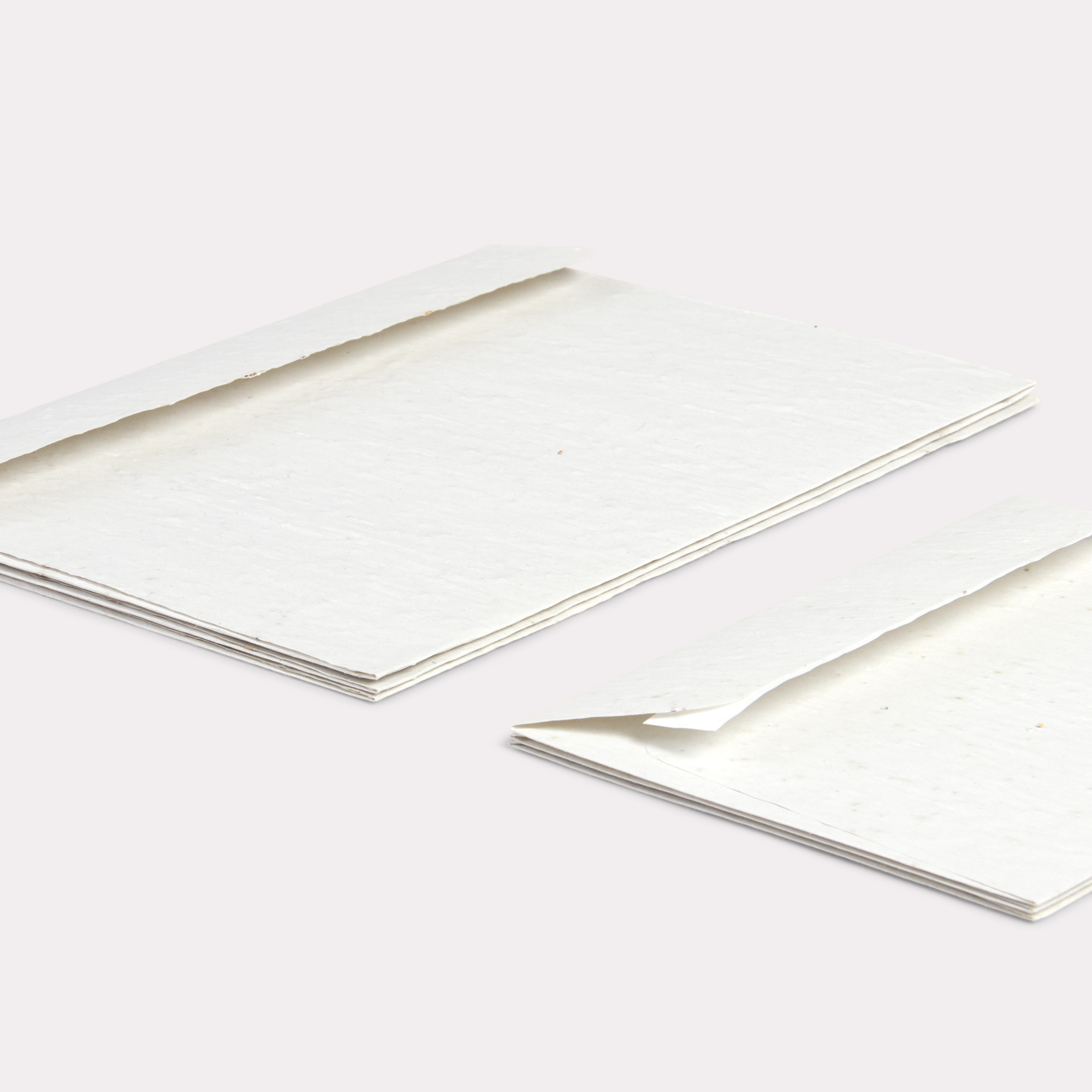 Enveloppes en papier ensemencé