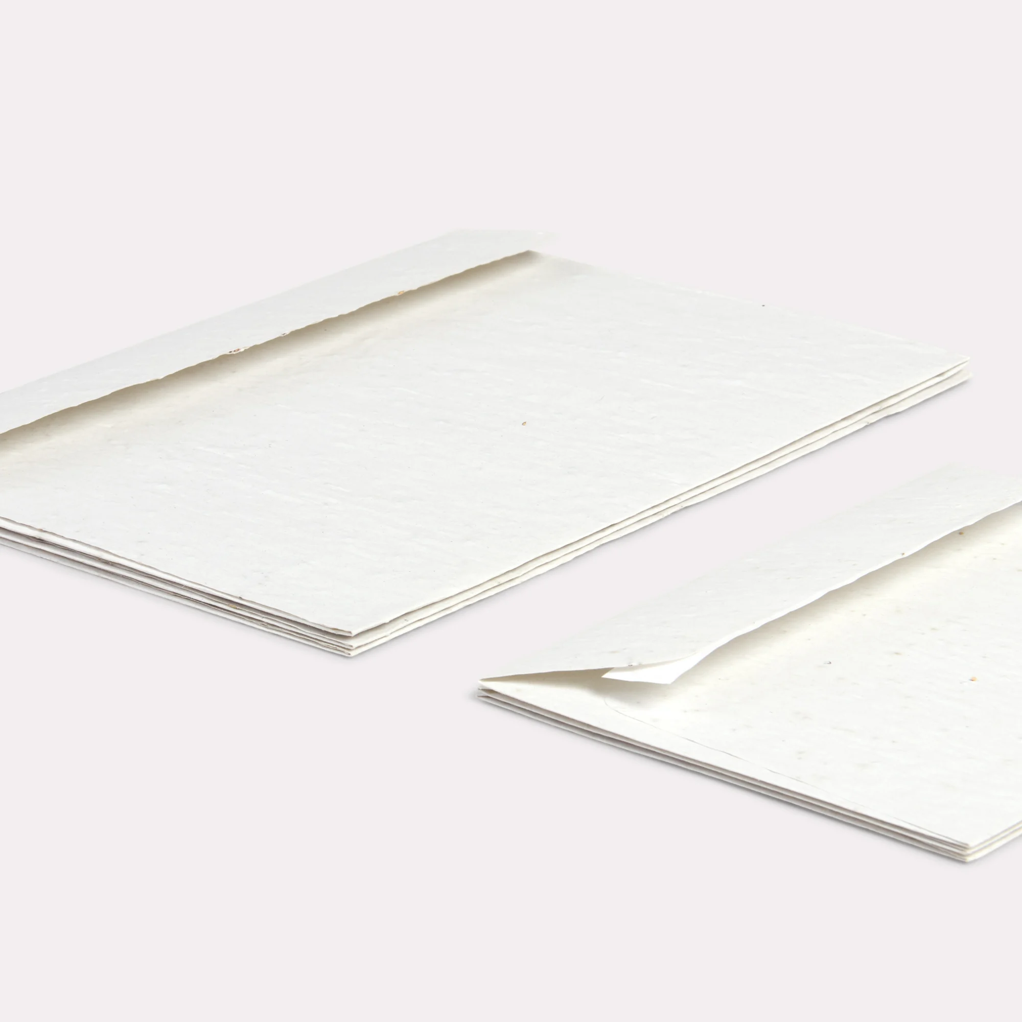 Enveloppes en papier ensemencé