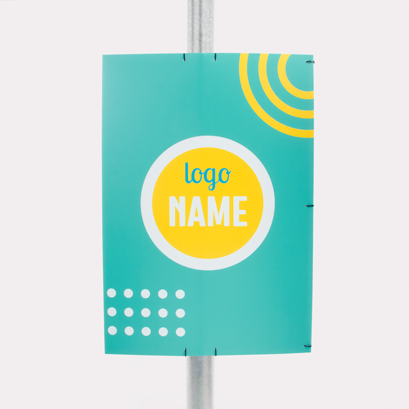 Enseignes lampadaire