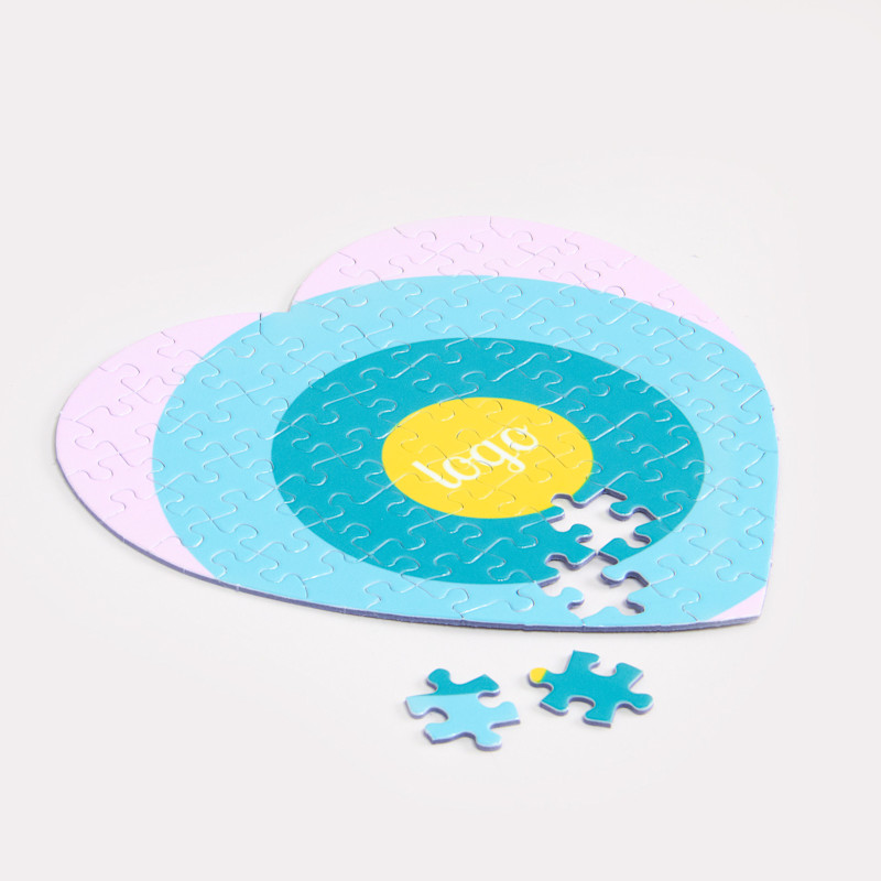 Puzzle en forme de coeur