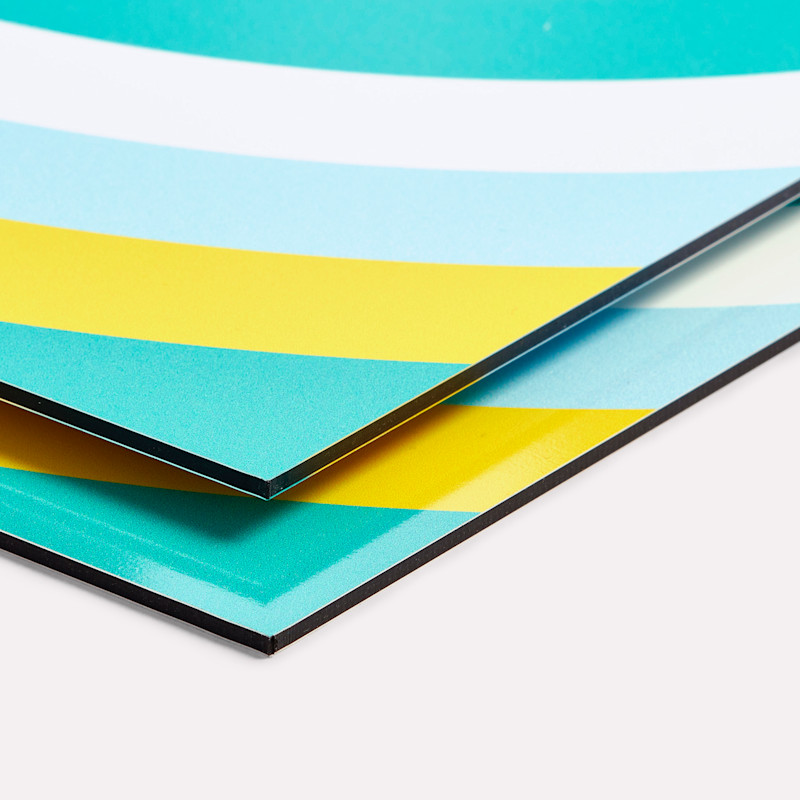 Dibond avec vernis UV