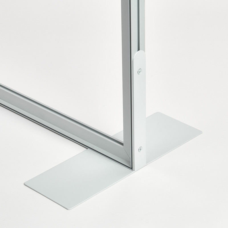 Baseplate side textile frame