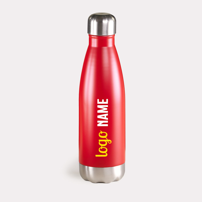 Bouteille isotherme en acier