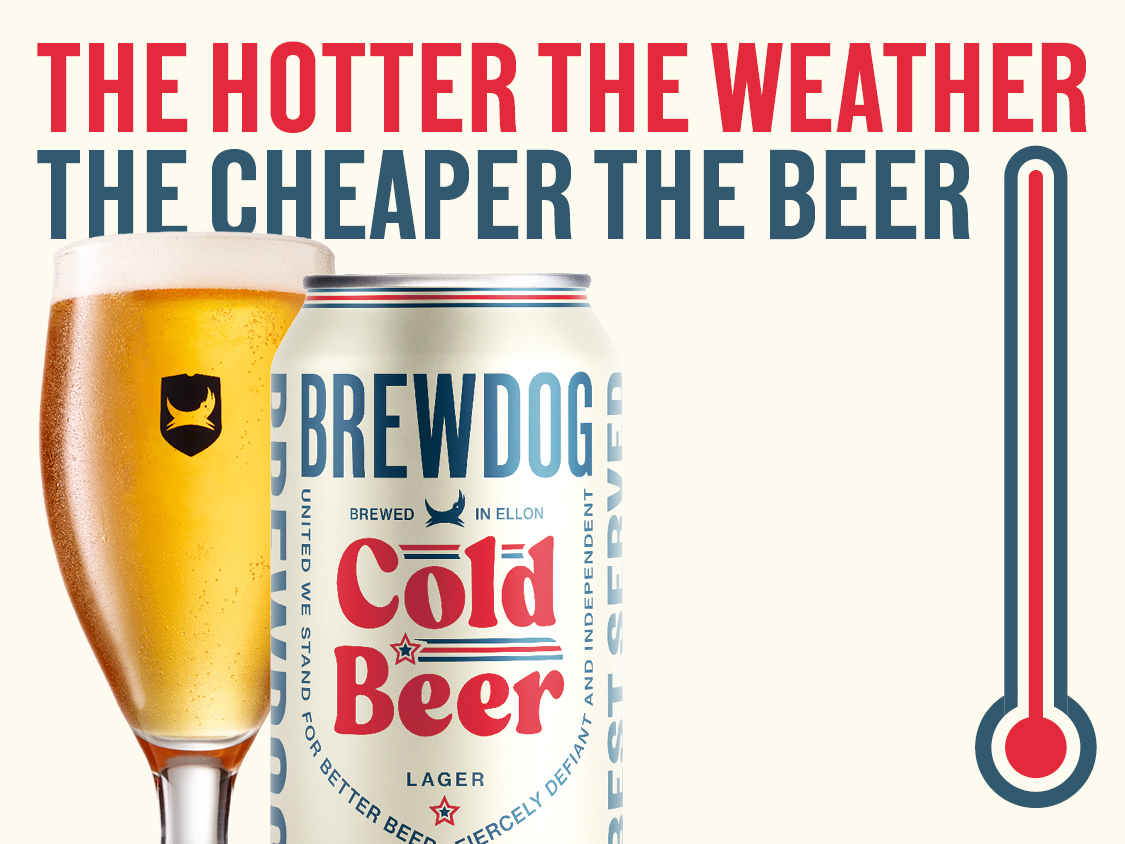 Cold Beerometer, The Hotter the Weather, the Cheaper the Beer