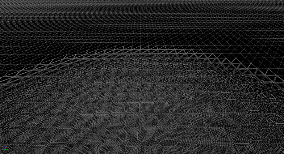 细分随着相机与飞机距离的增加而逐渐减小-Renderbus云渲染农场