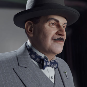 在Blender中制作Poirot 3D肖像 - 瑞云渲染