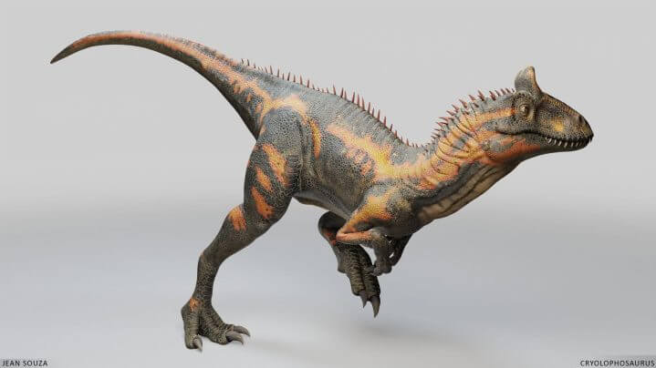 3D版恐龙渲染成果