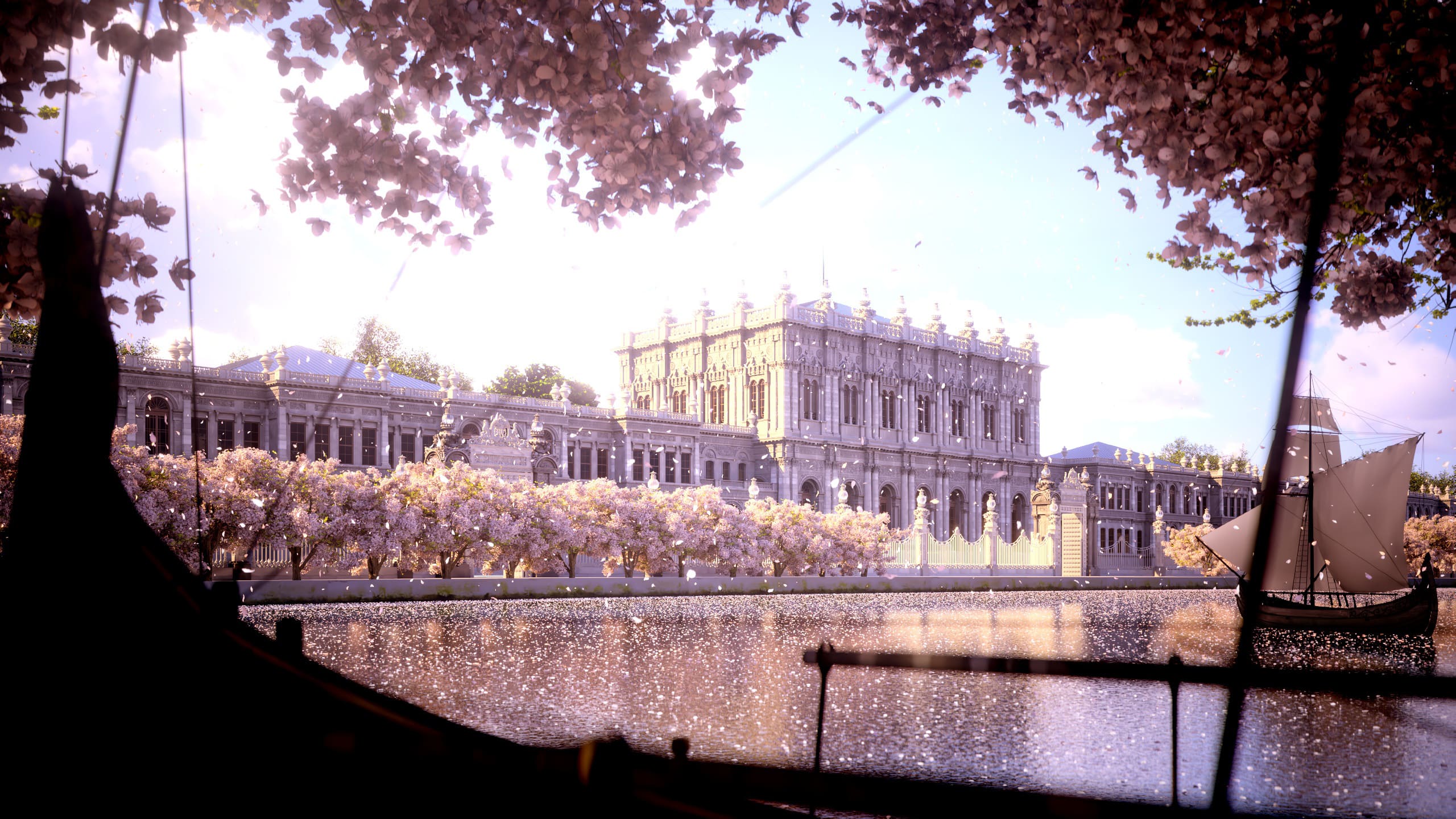 使用 ZBrush、C4D 和 Redshift 重现多勒玛巴赫切皇宫的美丽（2）