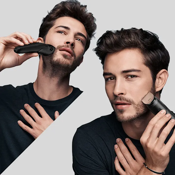 Tondeuse à barbe, définition des contours et tondeuse de précision Tondeuse à barbe, définition des contours et tondeuse de précision