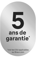 5 ans de garantie