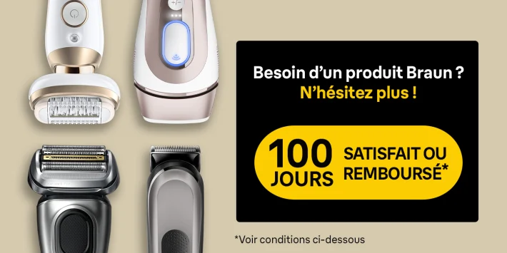 Besoin d’un produit Braun ?  N’hésitez plus !