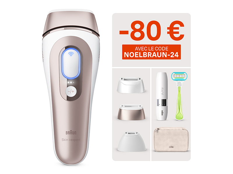 Épilateur à lumière pulsée Skin i·expert PL7249 | Braun FR
