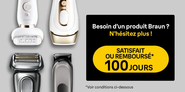 Besoin d’un produit Braun ?  N’hésitez plus !