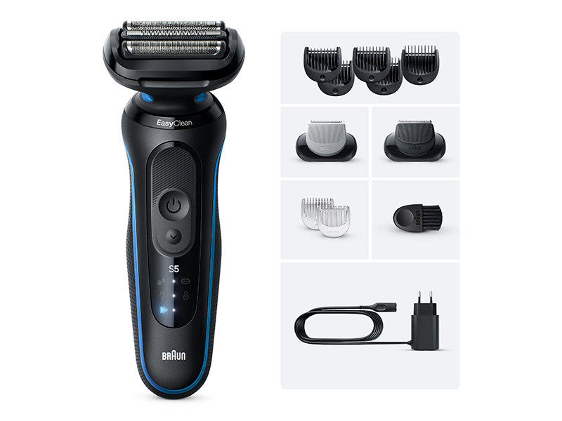 BraunRasoirÉlectriqueSeries552-B1650sAvec2accessoiresderasage,jusqu