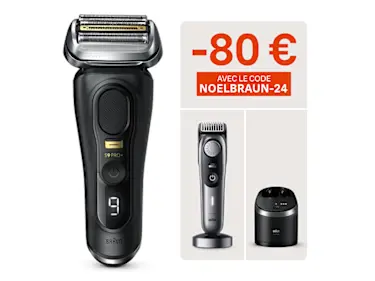 Rasoir électrique Series 9 Pro 9560cc + Tondeuse À Barbe Series 9 BT9420