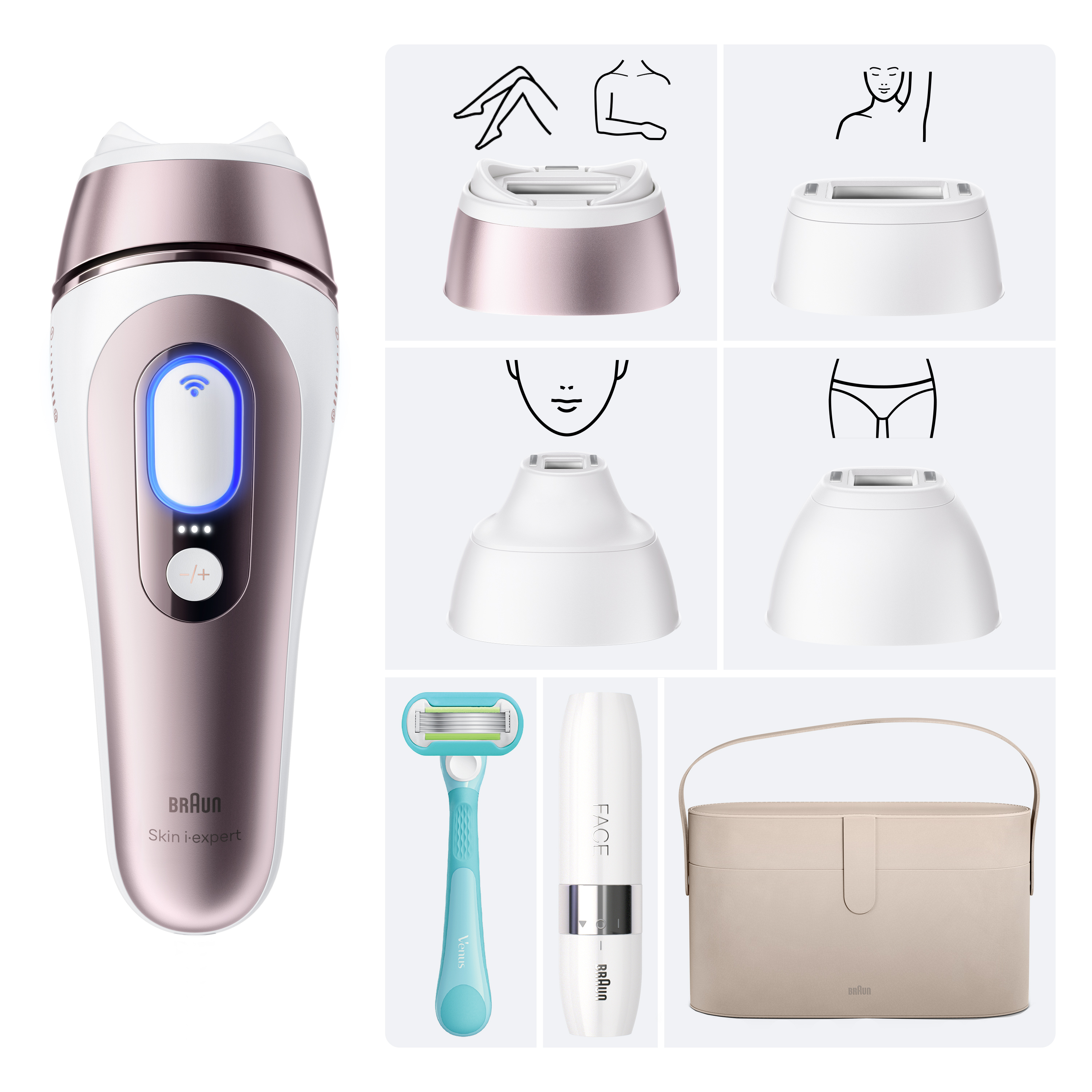 Épilateur à lumière pulsée Skin i·expert PL7387 | Braun FR