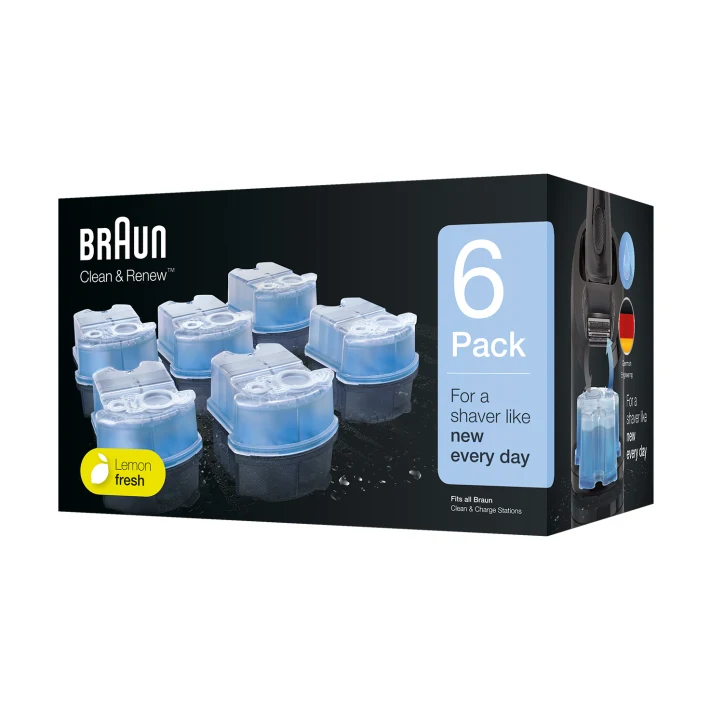 Braun Clean & Renew refill cartridges  CCR - 6 Pack