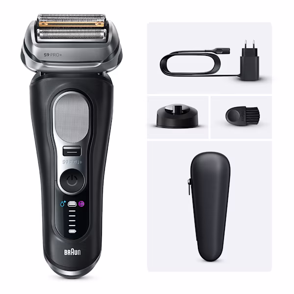 Rasoir Électrique Braun Series 9 PRO+ 9610s Avec Étui de Voyage et Base de Recharge. Rasoir Électrique Braun Series 9 PRO+ 9610s Avec Étui de Voyage et Base de Recharge.