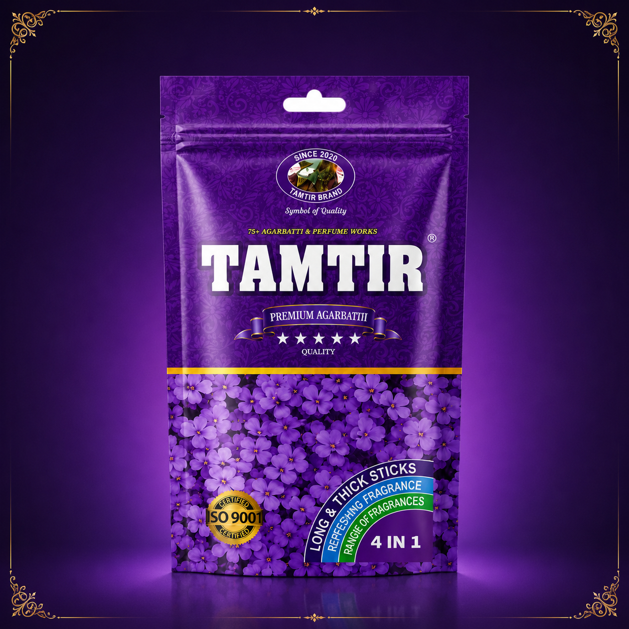 TAMTIR Premium agarbathi family pack