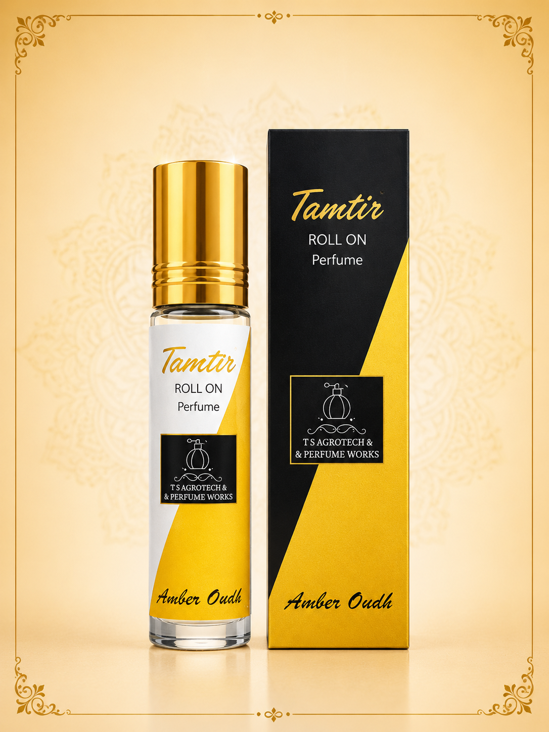 TAMTIR Amber Oudh Roll On Perfume