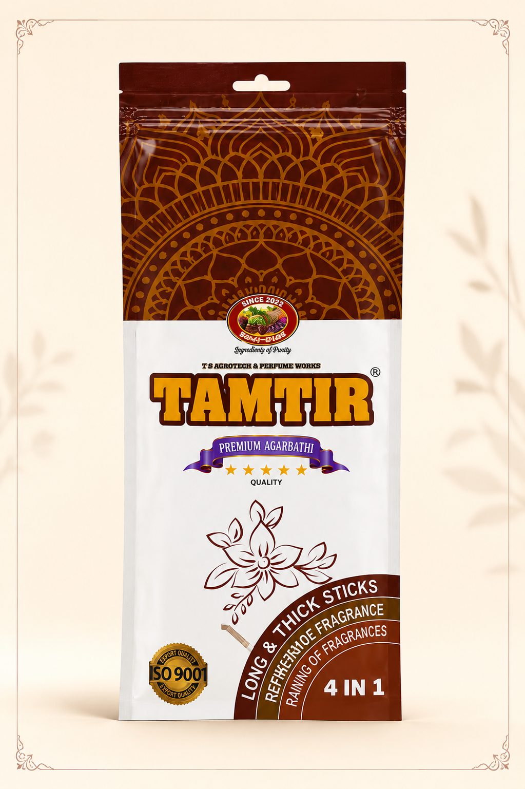Tamtir 4 in 1 Premium Agarbathi