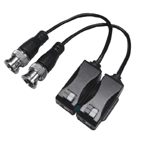 UTP-HD4N1P-4K - 1-CH HD PASSIVE VIDEO BALUN UP TO 4K, PUSH-PIN TERMINAL WITH PIGTAIL