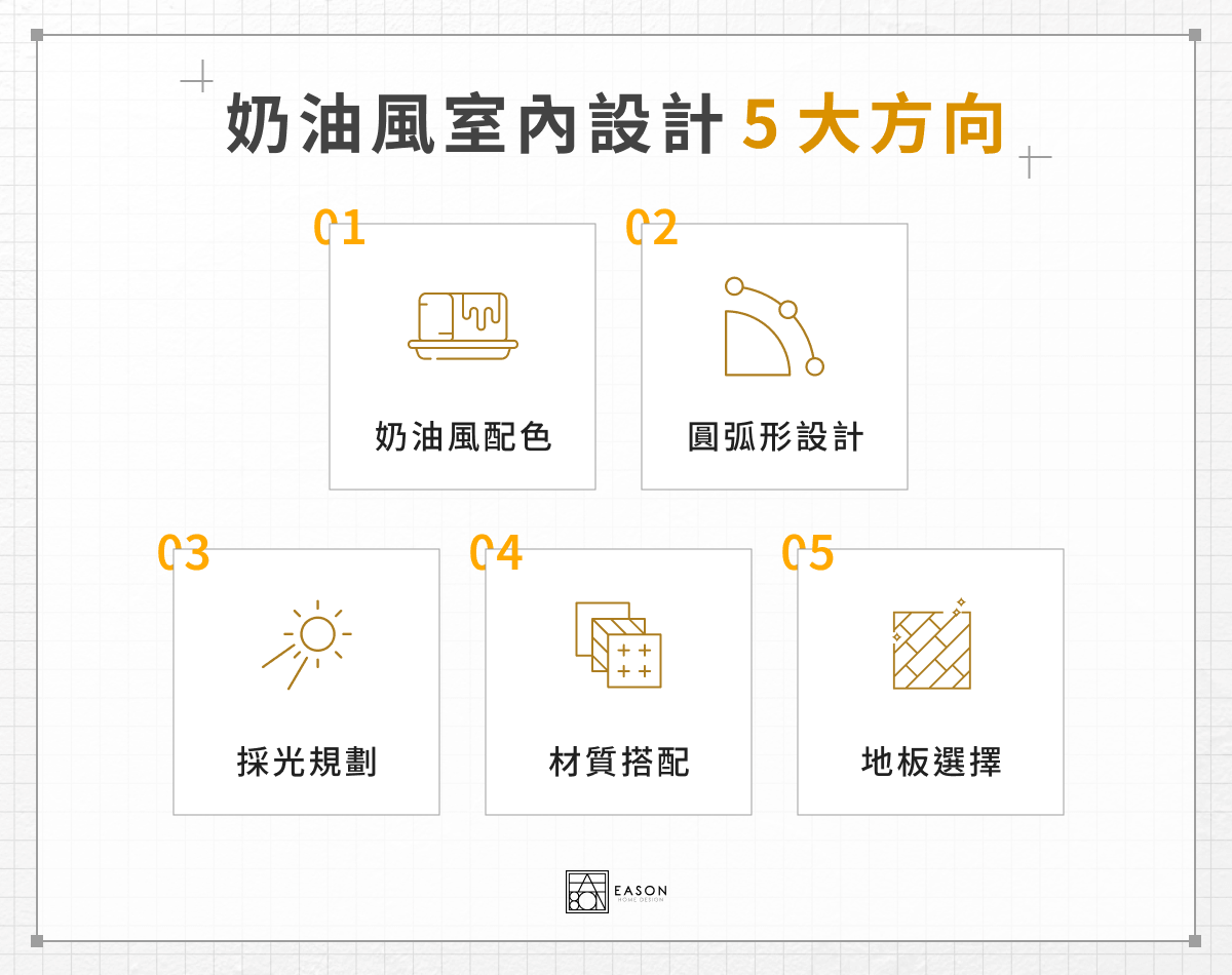 奶油風室內設計 5 大方向