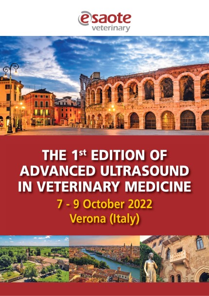 The 1st edition of advanced ultrasound in Veterinary Medicine