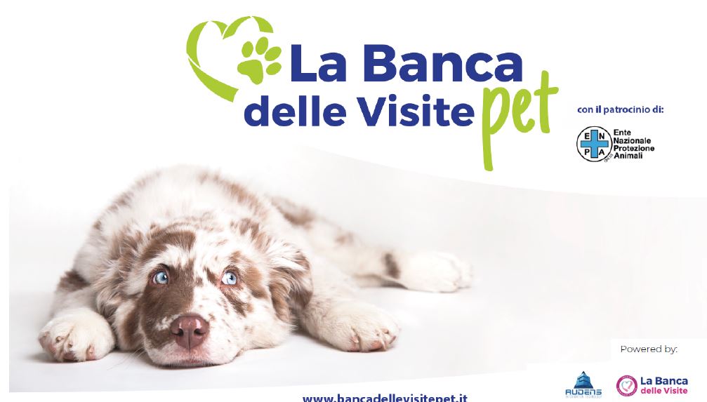 BANCA DELLE VISITE ONLUS E AUDENS La Banca delle visite PET il circuito solidale per aiutare chi non può sostenere le prestazioni mediche necessarie al proprio animale domestico